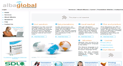 Desktop Screenshot of albaglobal.com